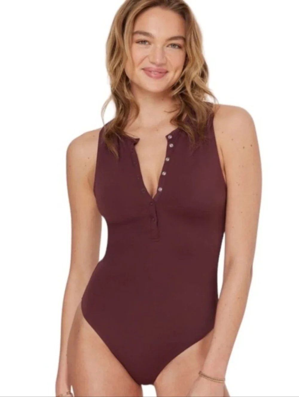 Andie The Malibu Swimsuit Maroon